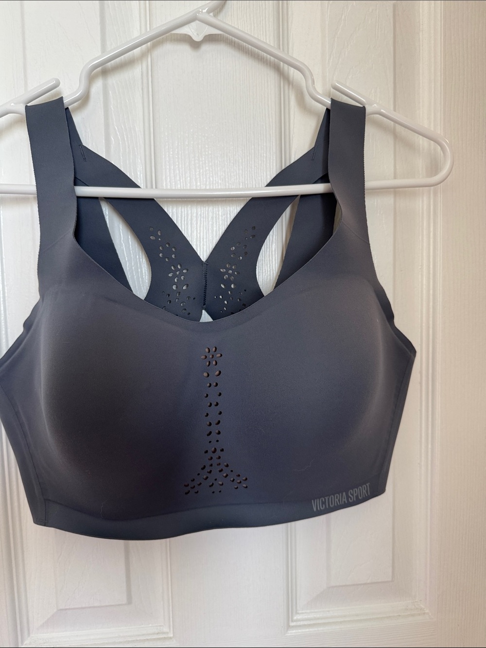 Victoria Sport Dark Gray High-Support Sports Bra